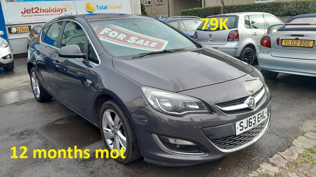Vauxhall-Astra SRi 1.4 -2013